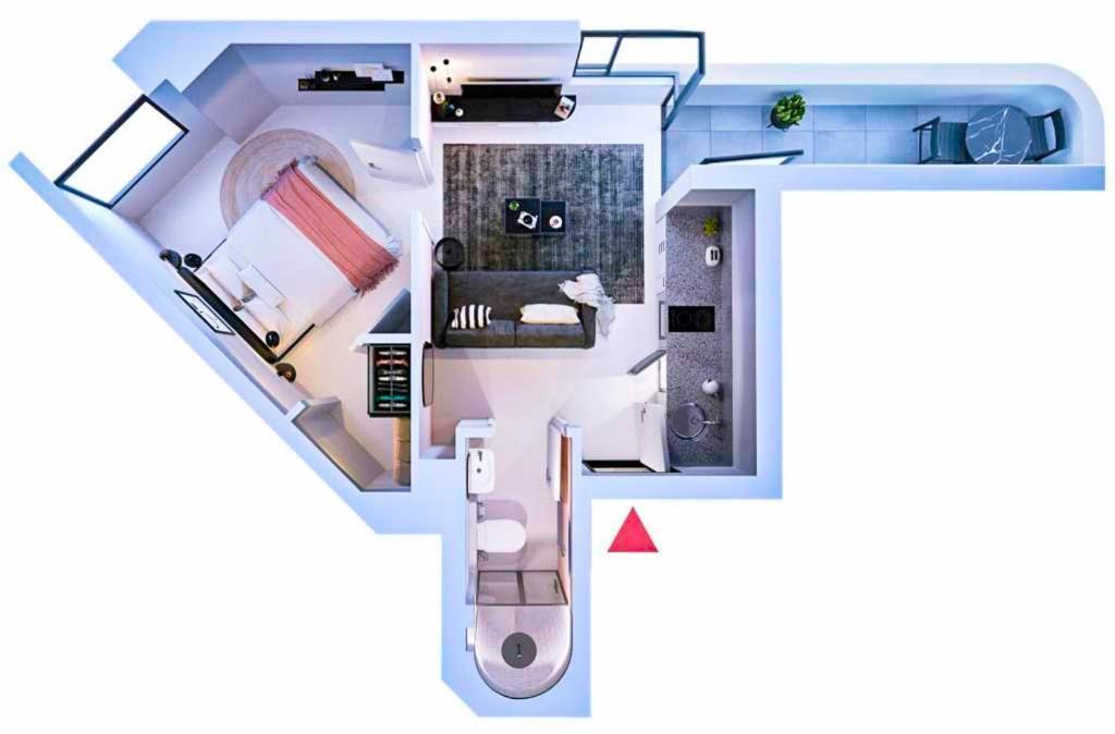 Flamingo Sea Point Sea View Luxury Best Position 1 Bedroom Apartment Queen Size Bed & Inverter For Tv Кейптаун Екстер'єр фото